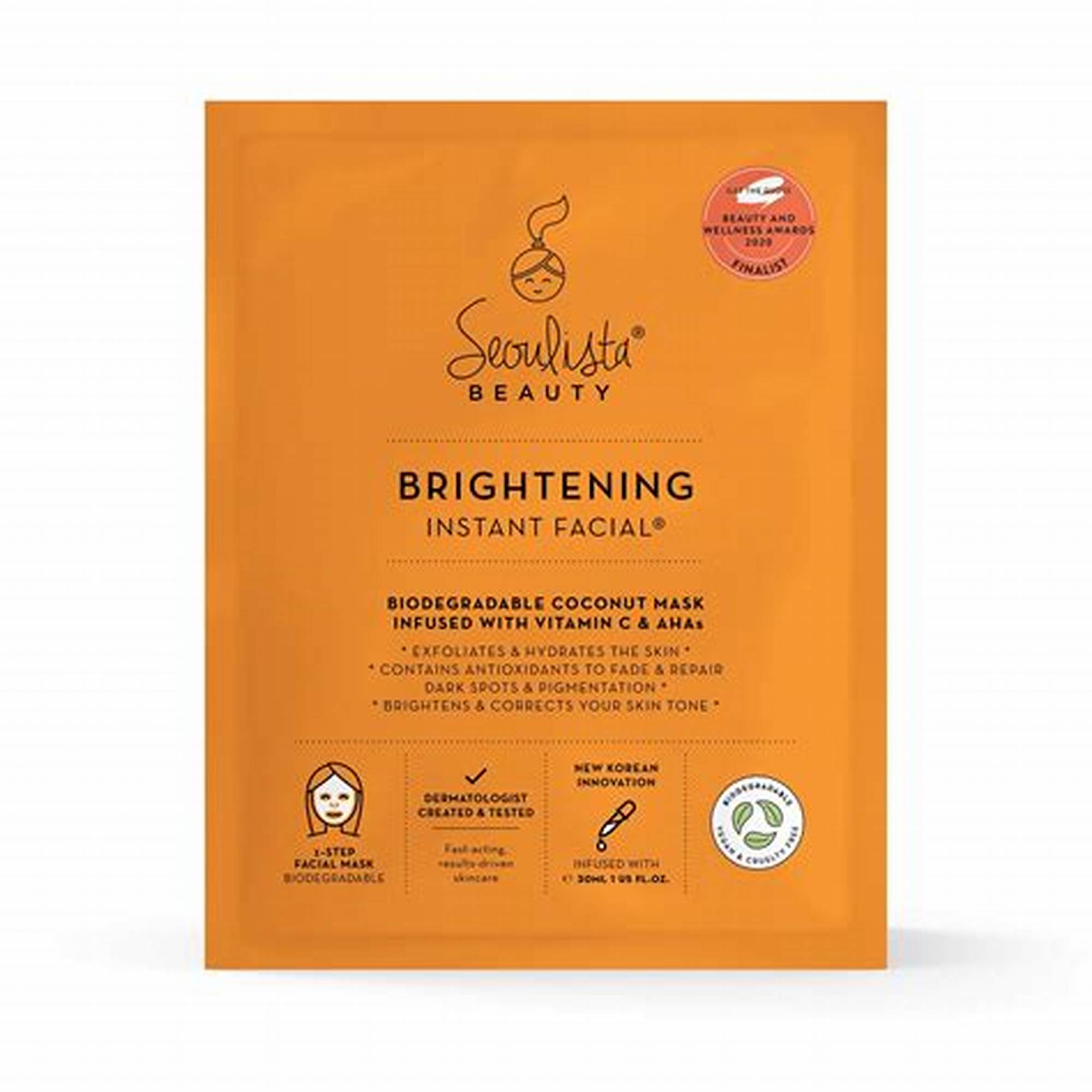 Seoulista Beauty® Brightening Instant Facial Multi Pack