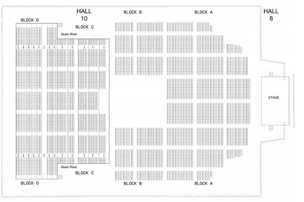 RADWIMPS Seating Plan