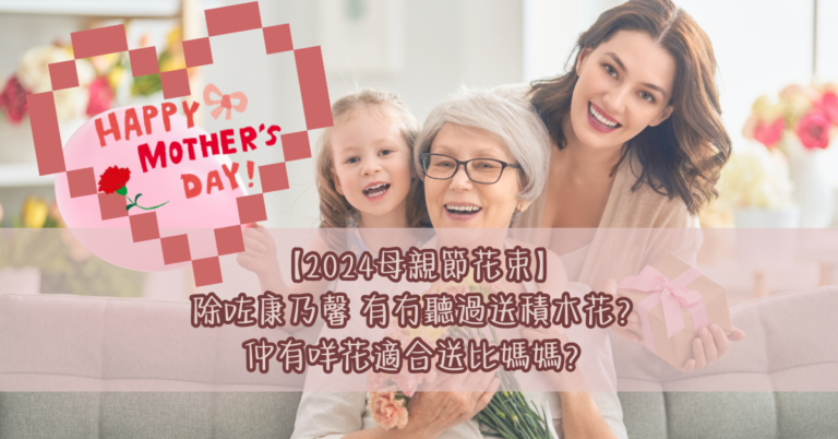 【2024母親節花束】除咗康乃馨 有冇聽過送積木花？仲有咩花適合送比媽媽？ LEGO花