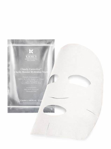 Kiehl’s Clearly Corrective Clarity Booster Hydration Mask 醫學維C亮白保濕精華面膜